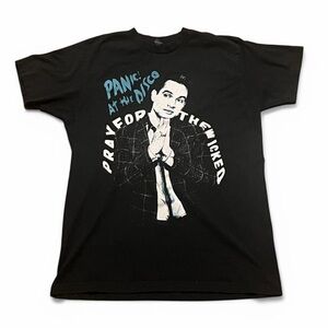 Panic! At The Disco Pray For The Wicked 2018 Black 2 Sided Tour Shirt Medium